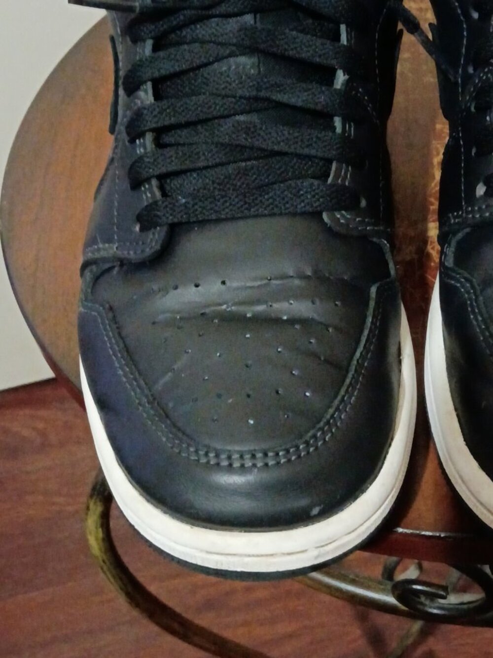Men's Air Jordan 1 SE Low - Black Elephant FB9907-001 - Size 9.5 - Picture 6 of 15